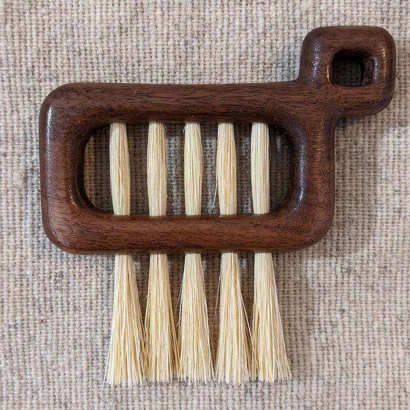 small wood brush